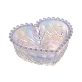 Bowl de Vidro Coração Balls Rainbow Furta - Cor Metalizado 13,5cm - Ela Decora